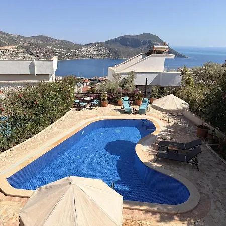 Lycia With Private Pool, Roof Terrace, Bbq Area And Garden Kaş